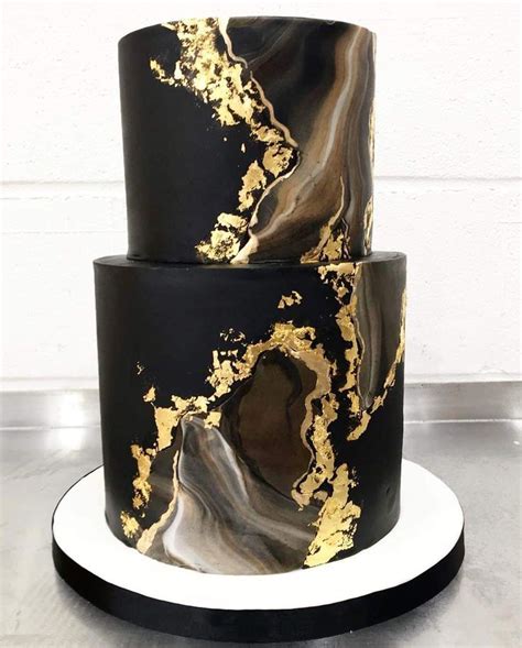 gold and black cake decorations|black and gold marble cake.